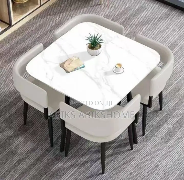Marble Dining Table Set