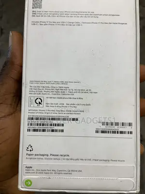 New Apple iPhone 17 Pro Max 512 GB Blue