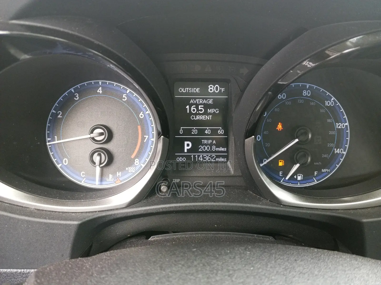 Toyota Corolla 2015 Blue