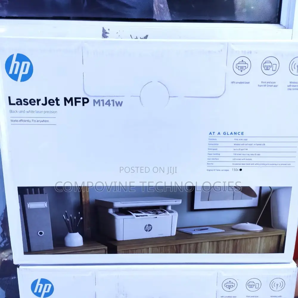 HP Laserjet MFP 141 W Printer(7md74a)