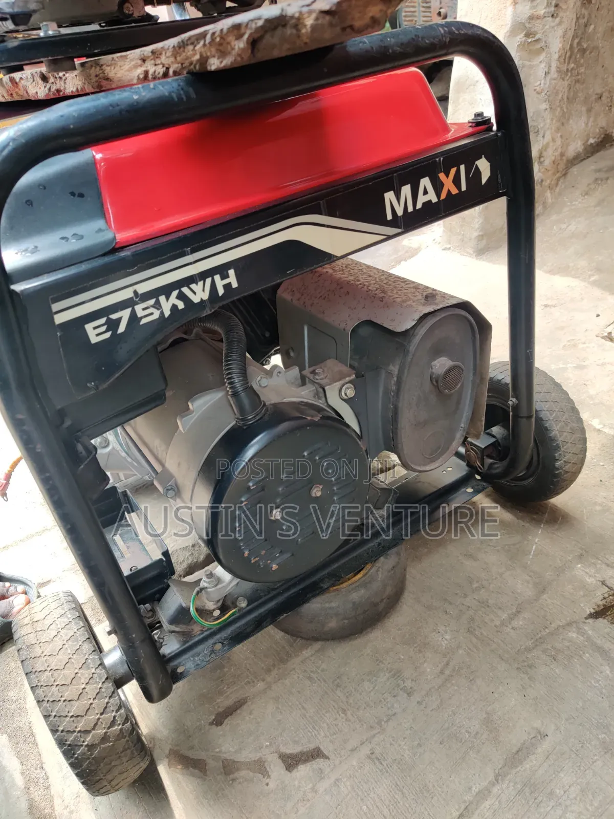 Used 7.5kva Maxi Generator Start and Use