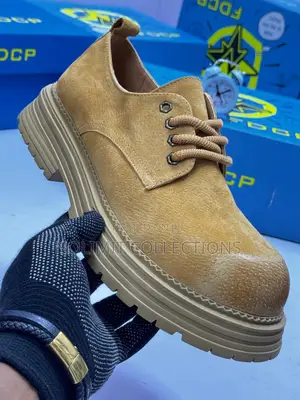 FDCP Rugged Derby Shoe With Thick Platform Soles