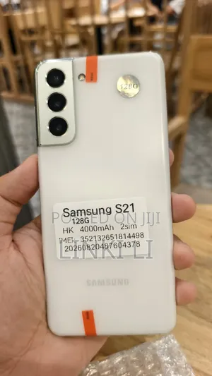 Samsung Galaxy S21 5G 128 GB White
