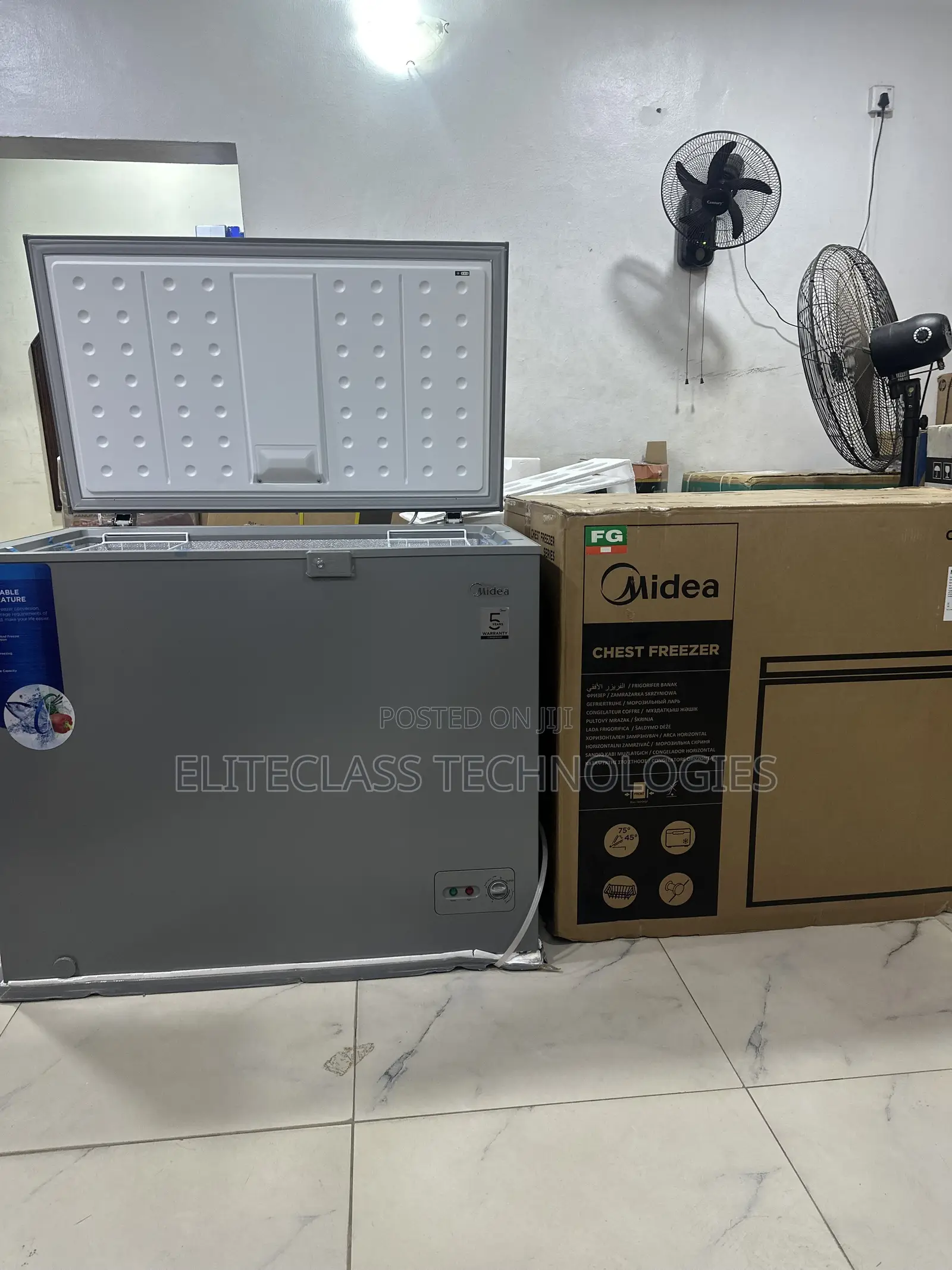 New 250L Chest Freezer by Midea