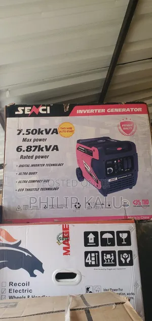 Senci Inverter Generator 7.5kva