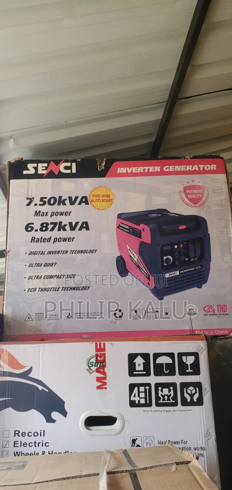 Senci Inverter Generator 7.5kva