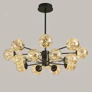 15glass Led Chandelier Light