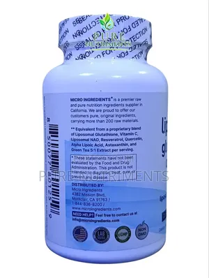 Liposomal Glutathione Complex3000mg 120 Caps_Skin Antioxidant Support