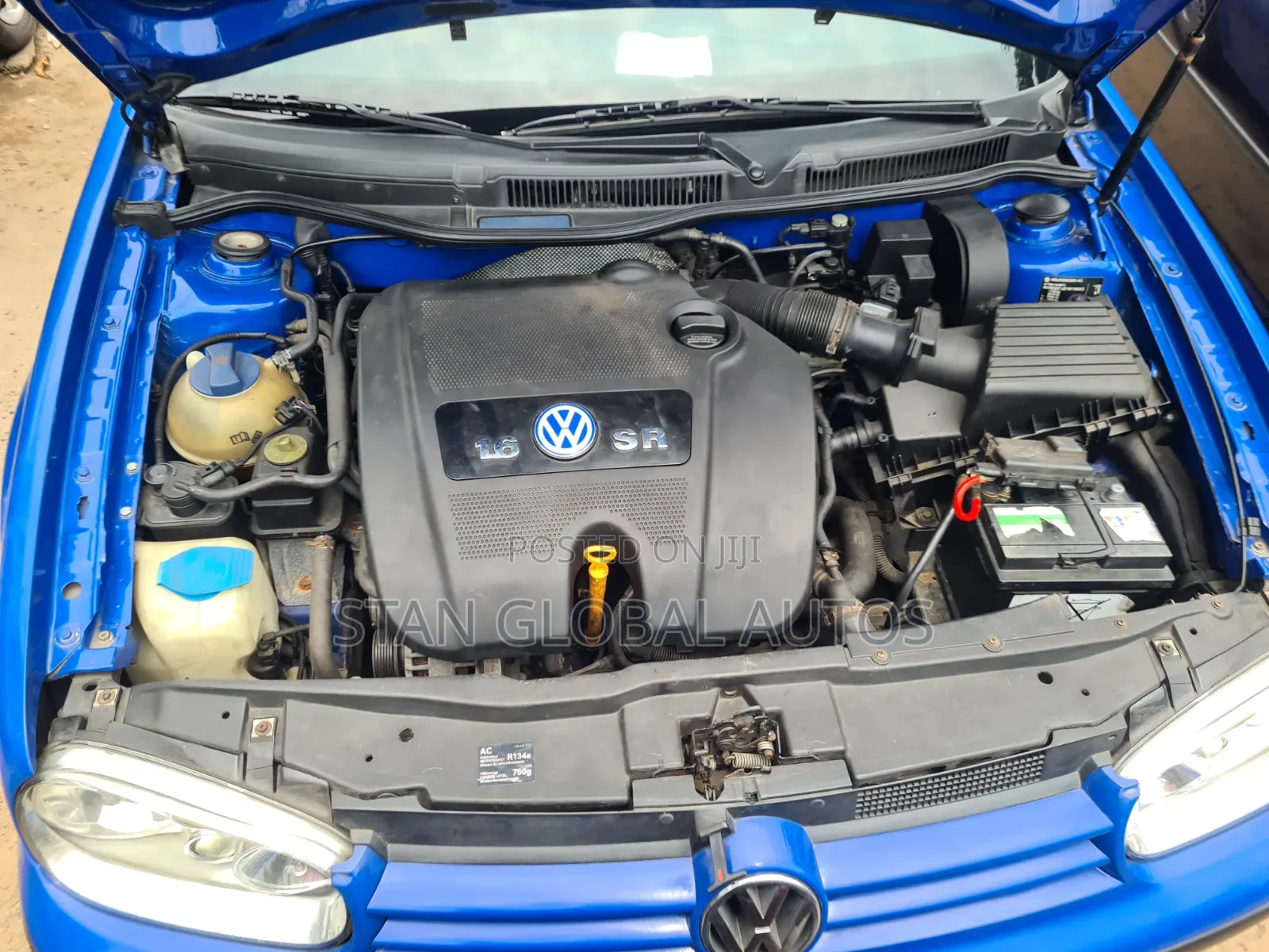 Volkswagen Golf 2002 Blue