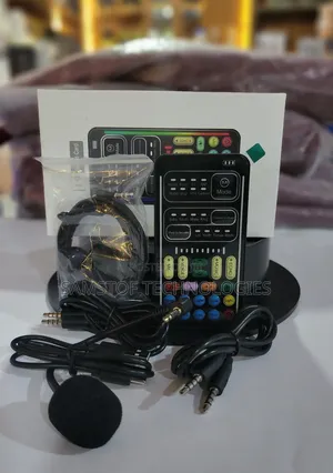 19 Voice Changer Handheld Portable Sound Card