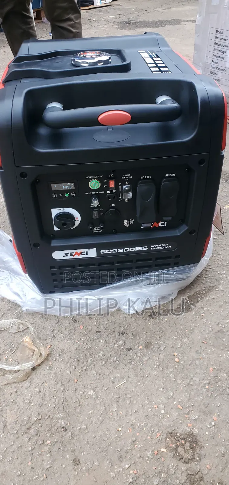 Senci Inverter Generator 7.5kva