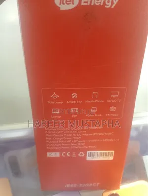 Itel Power Go Pro 320Wh Portable Power Station (IESS-320ACT) | 200W
