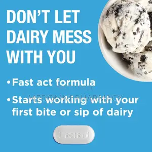 Lactaid Fast Act 60 Chewable Tablets