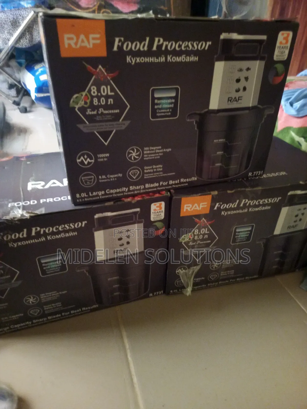 8l Raf Food Processor