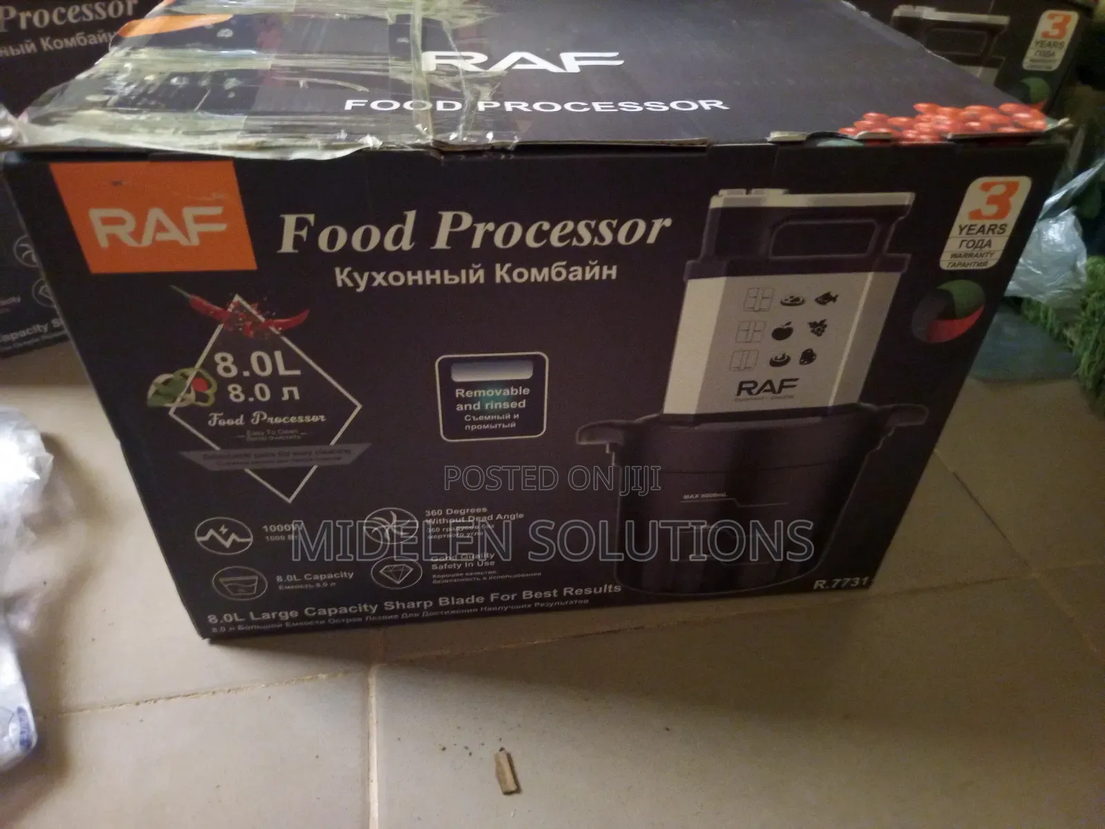 8l Raf Food Processor