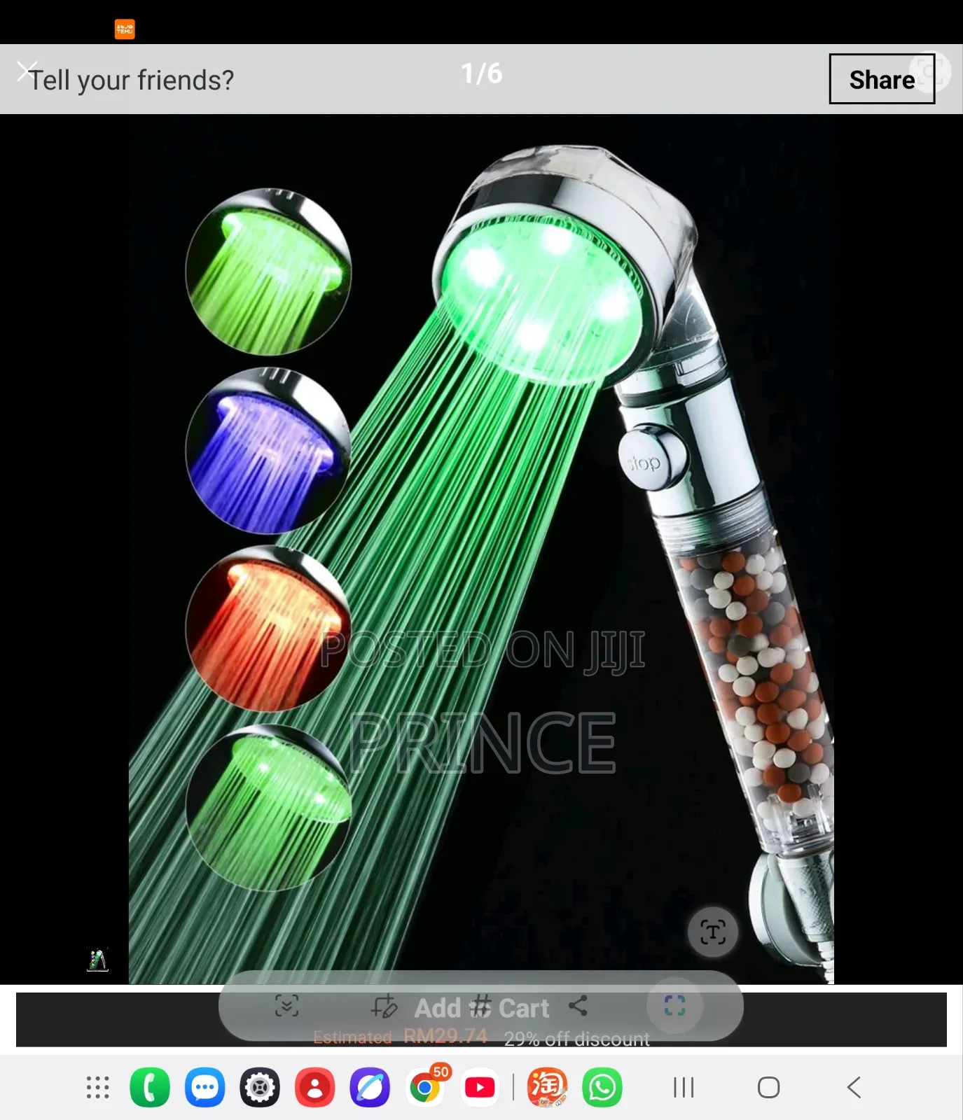 Led Tap Head