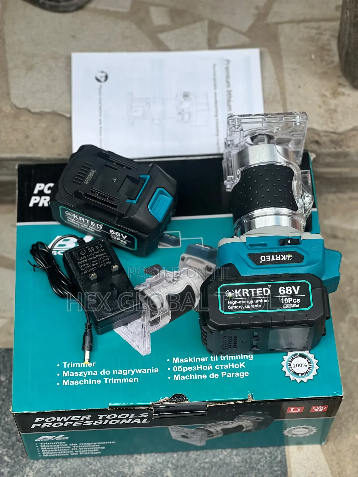 KRTED Cordless Trimmer Machine