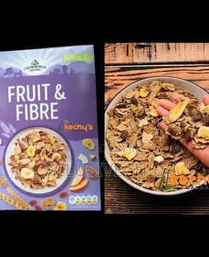 Crownfield Fruit Fibre Cereal Boxes