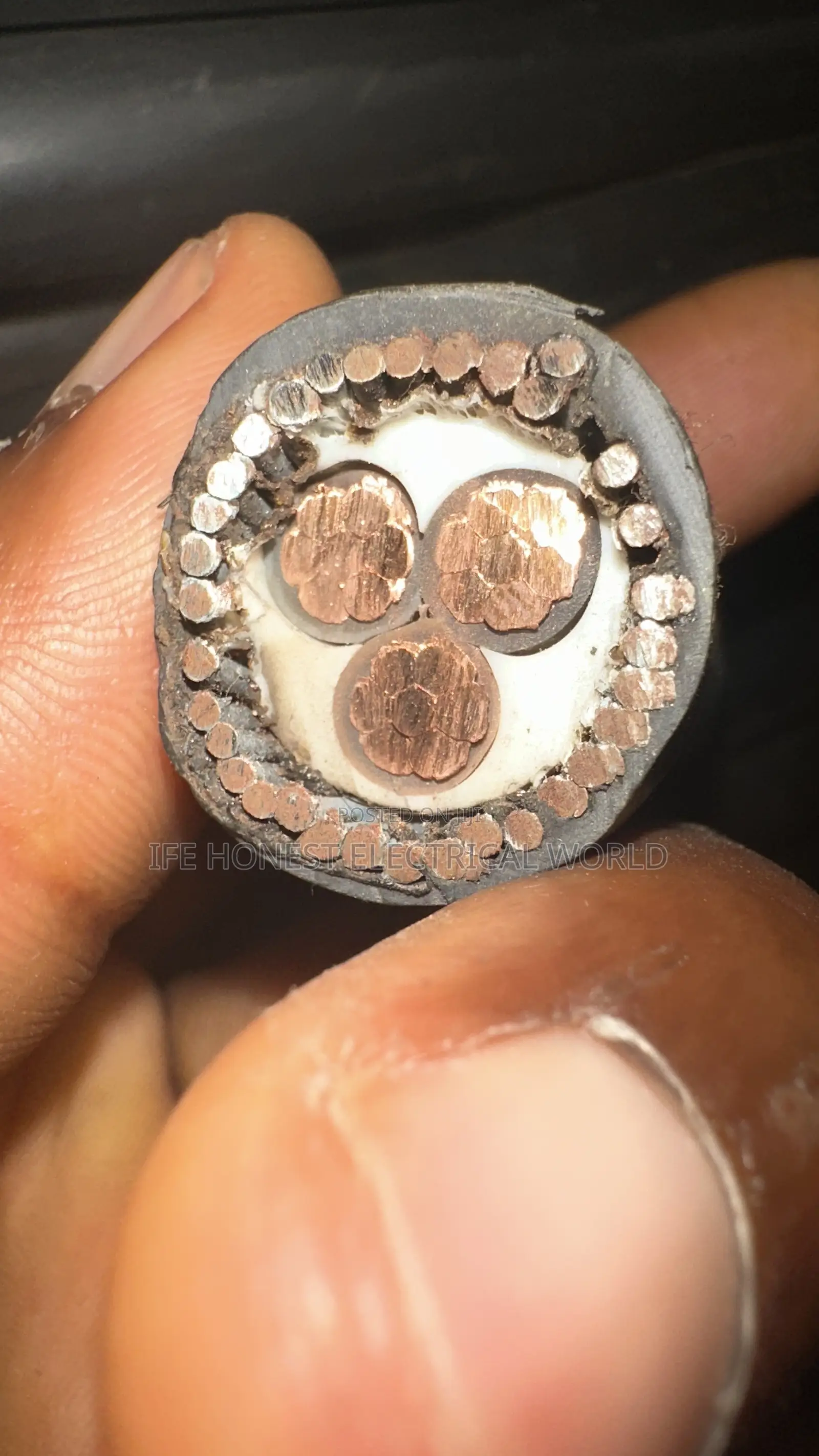 16mmx3core Armored Cable