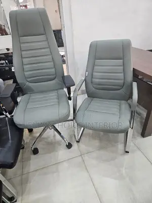 Executive Leather Visitors Office Chair
