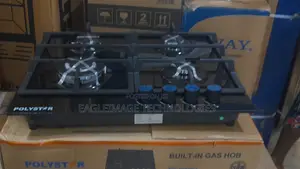 New 4 Burner Polystar Built-in Cooking Gas Hob