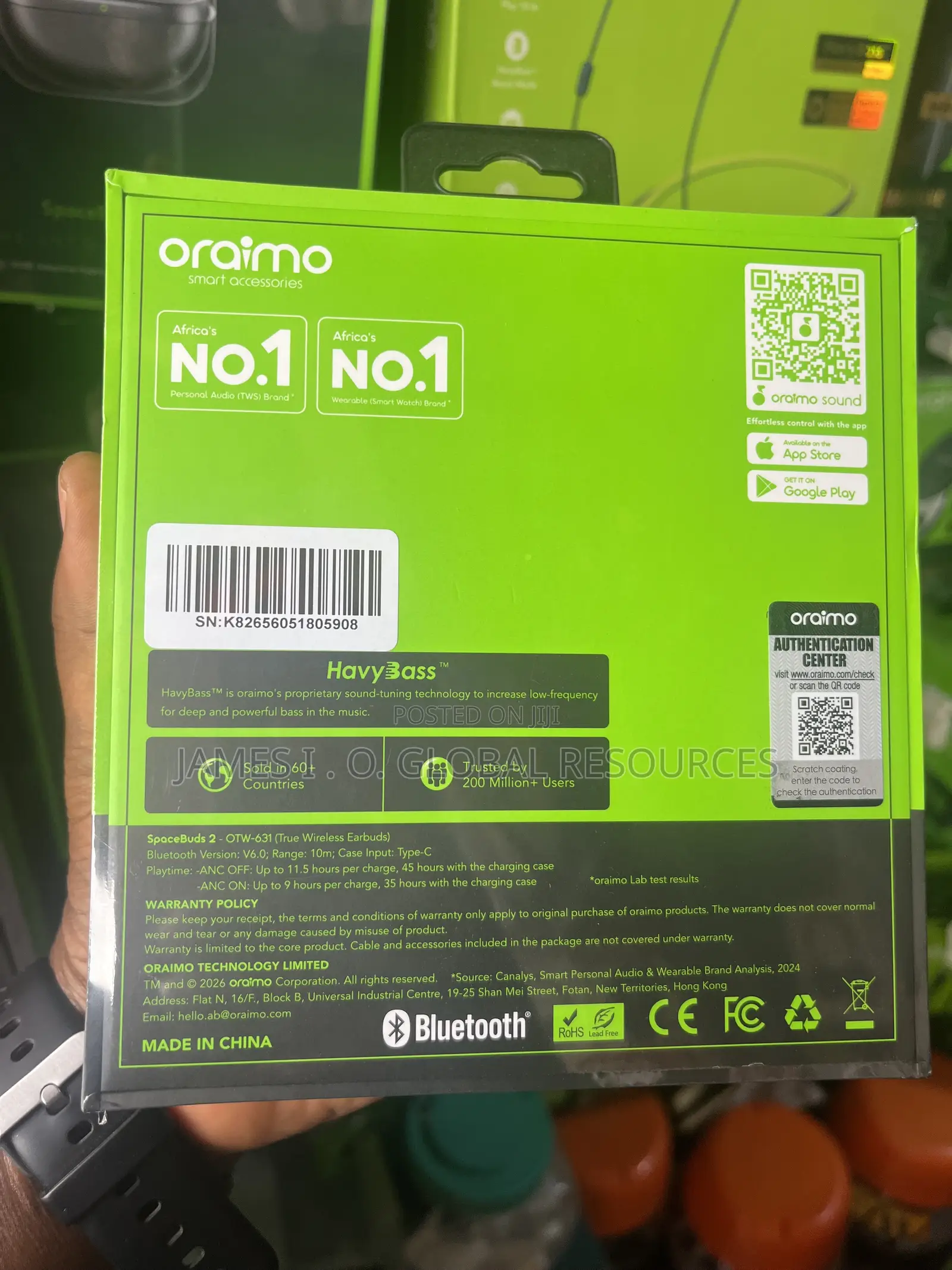 Oraimo Space Buds 2
