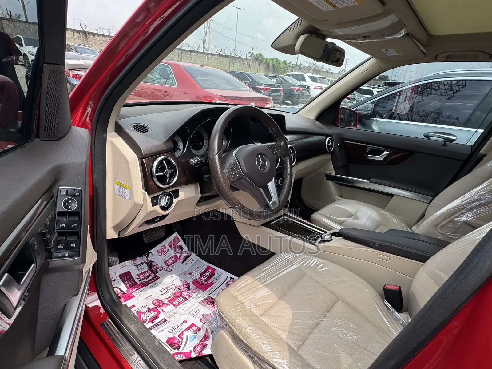 Mercedes-Benz GLK-Class 350 4MATIC 2013 Red