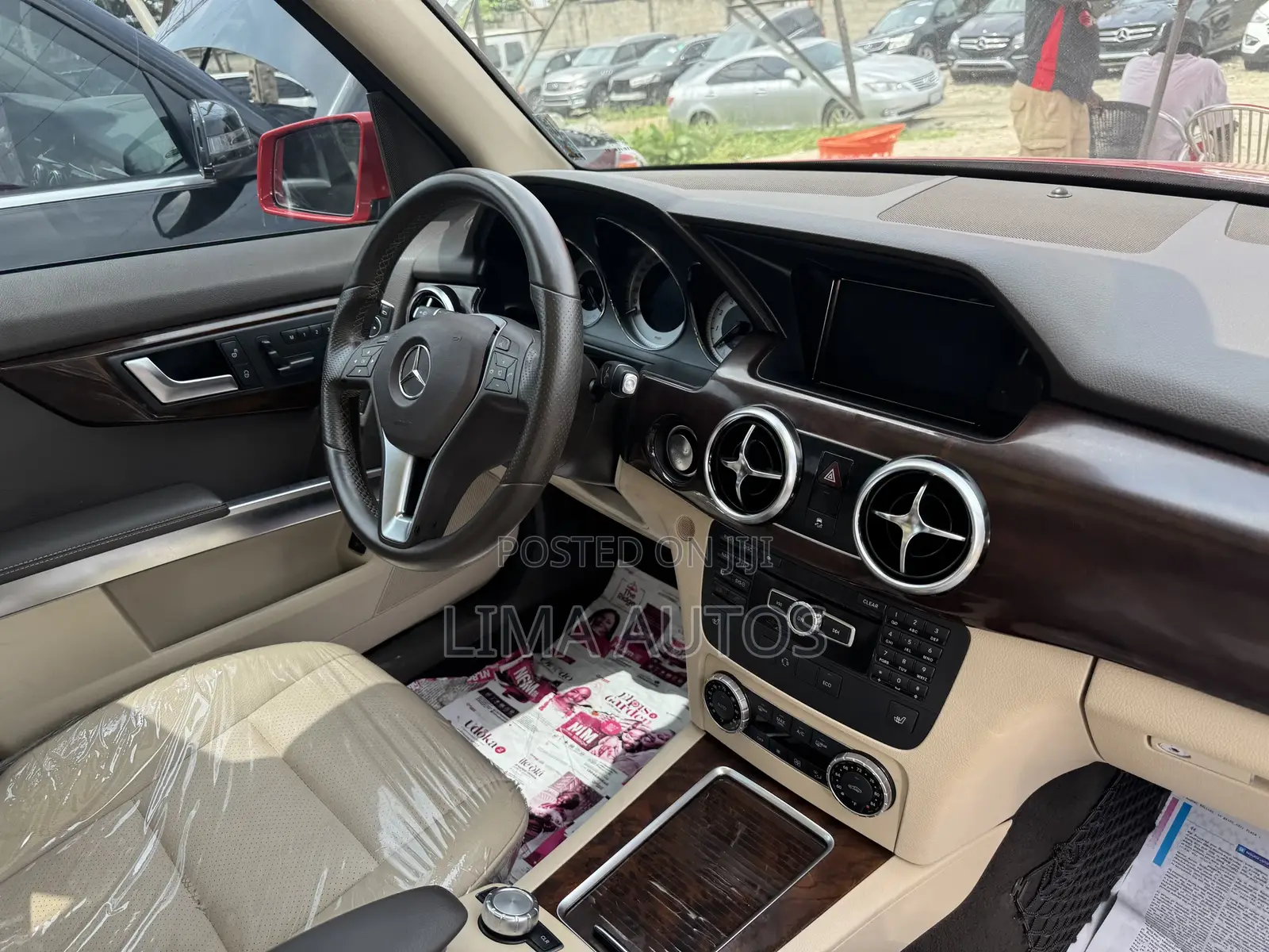 Mercedes-Benz GLK-Class 350 4MATIC 2013 Red