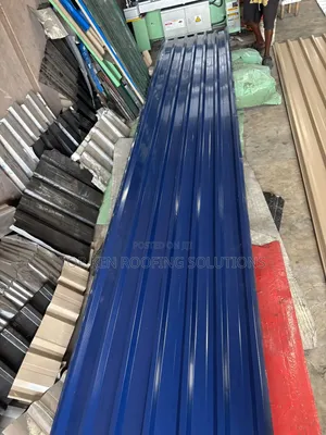 HM Blue Normal Longspan Roofing Sheets - 0.58mm Thickness