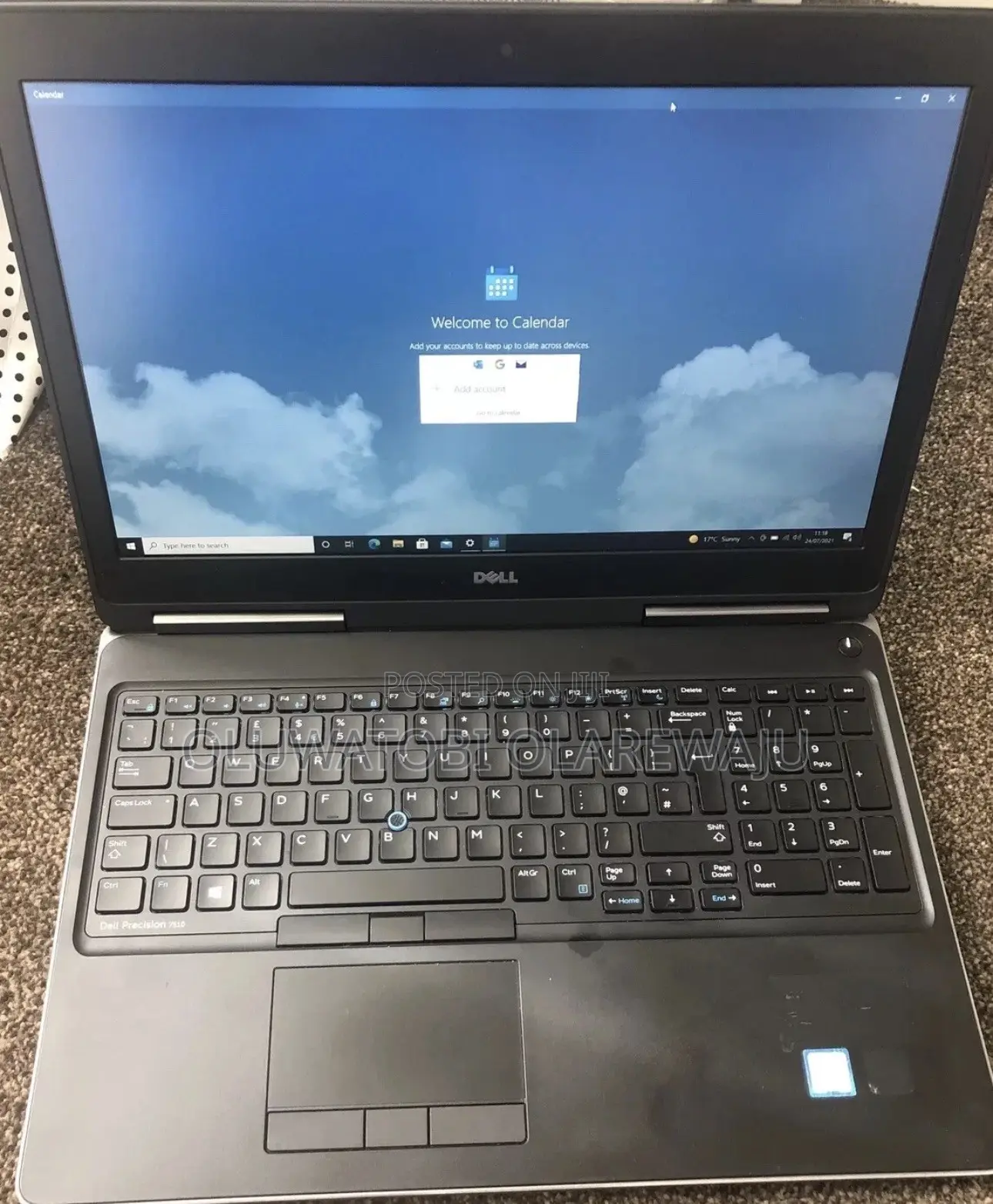 Laptop Dell Precision 7510 12GB Intel Core i7 SSD 256GB