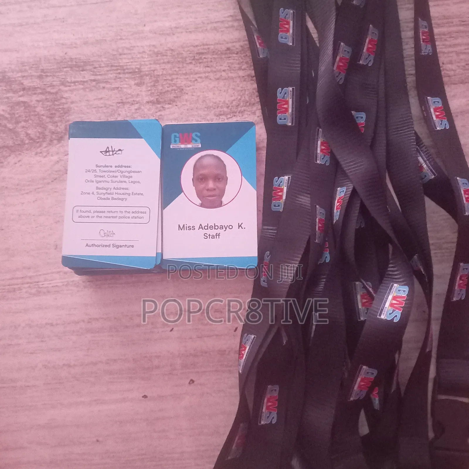 Id Card+lanyard
