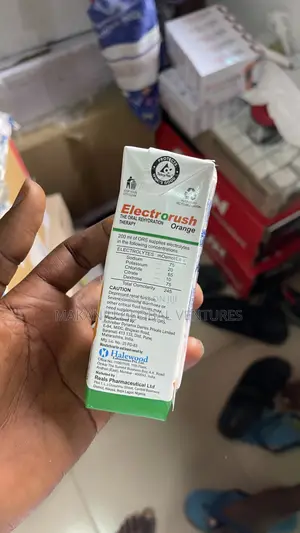 Electrorush Orange ORS Ready-to-Drink Liquid (200ml) - Fast Hydration