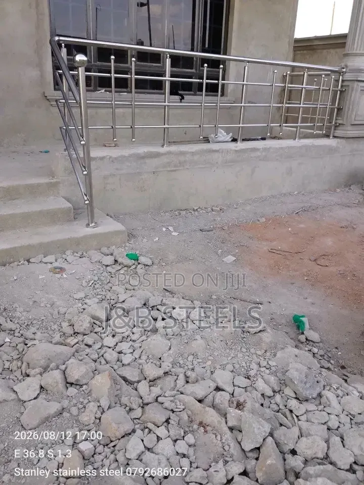 Handrail and Glass Frame