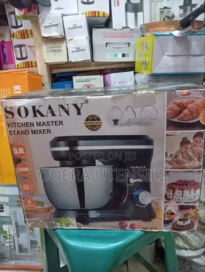 Sokany 5.0L Stand Mixer - Powerful Durable