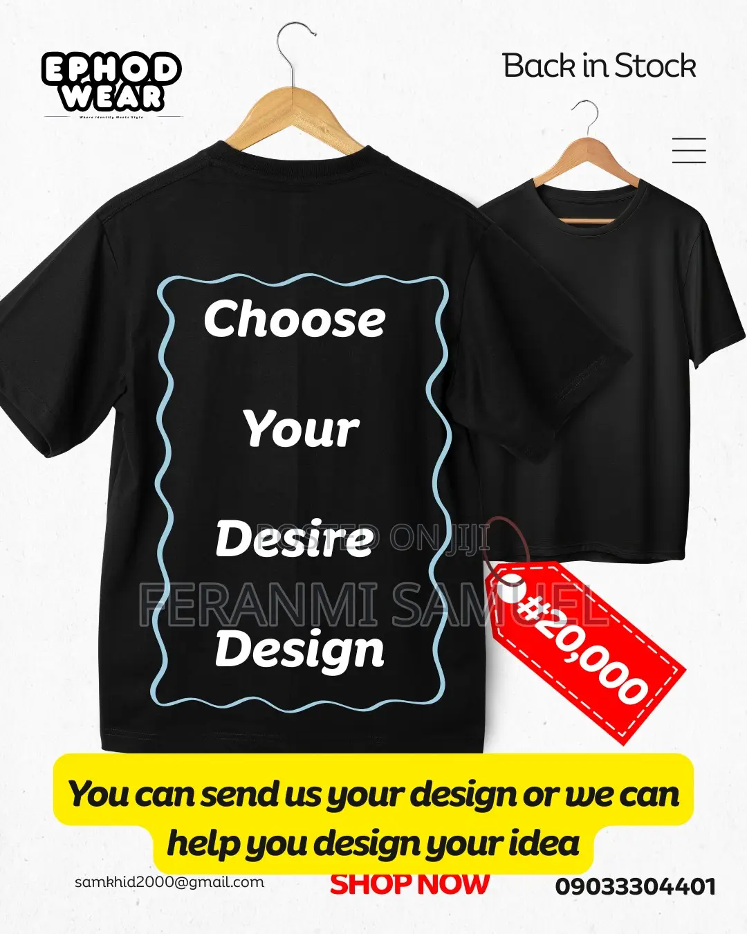 Customize Tshirt