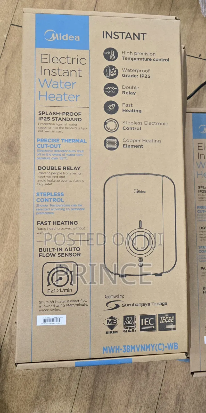 Electric Instant Water Heater