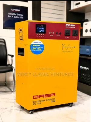QASA SPG-800+ Solar Power Generator – Pure Sine Wave