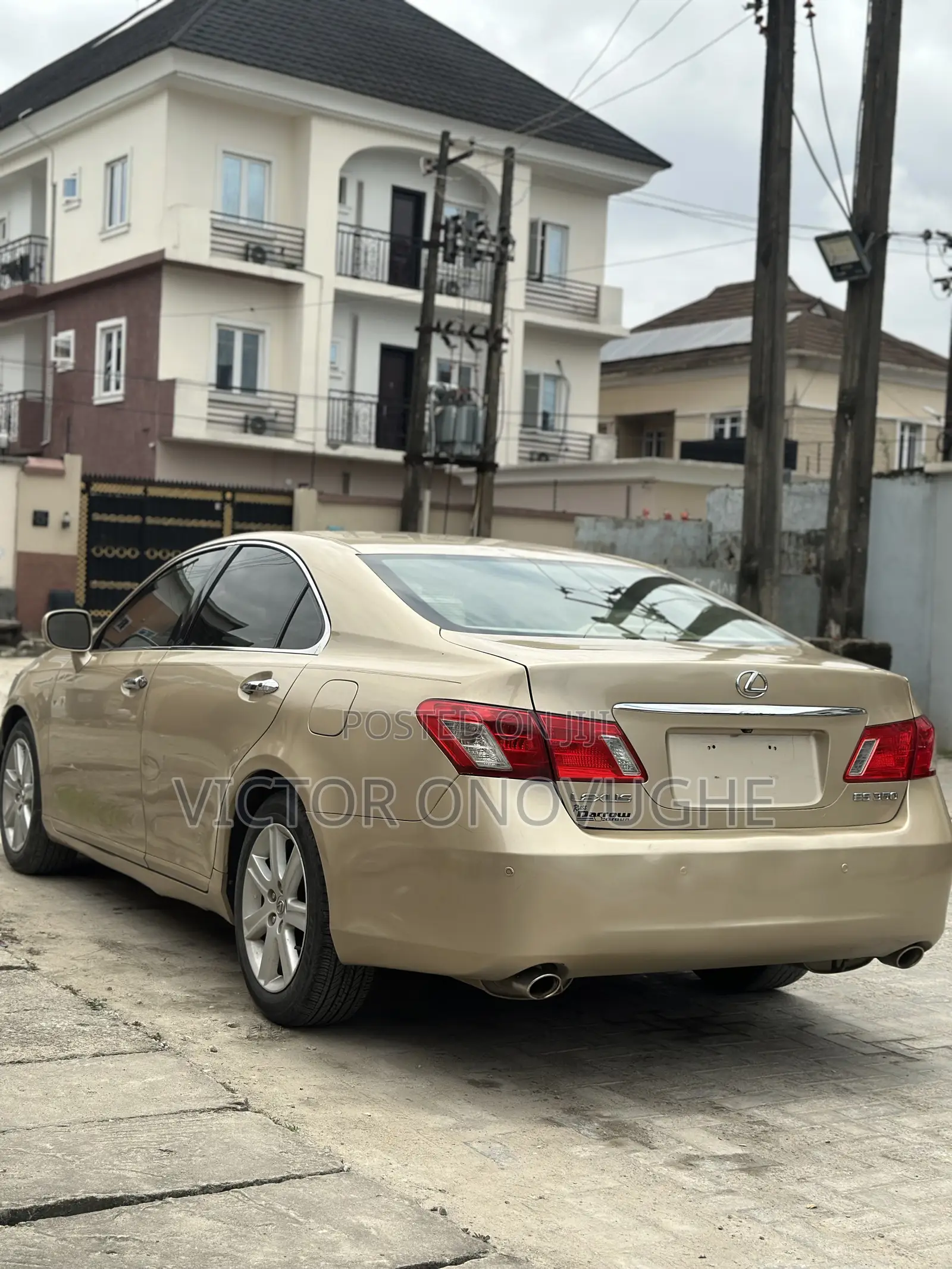 Lexus ES 350 2007 Gold