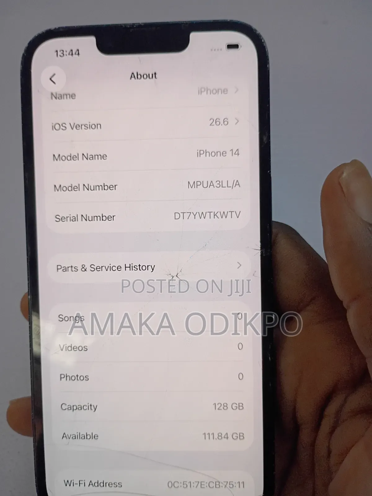 Apple iPhone 14 128 GB Black