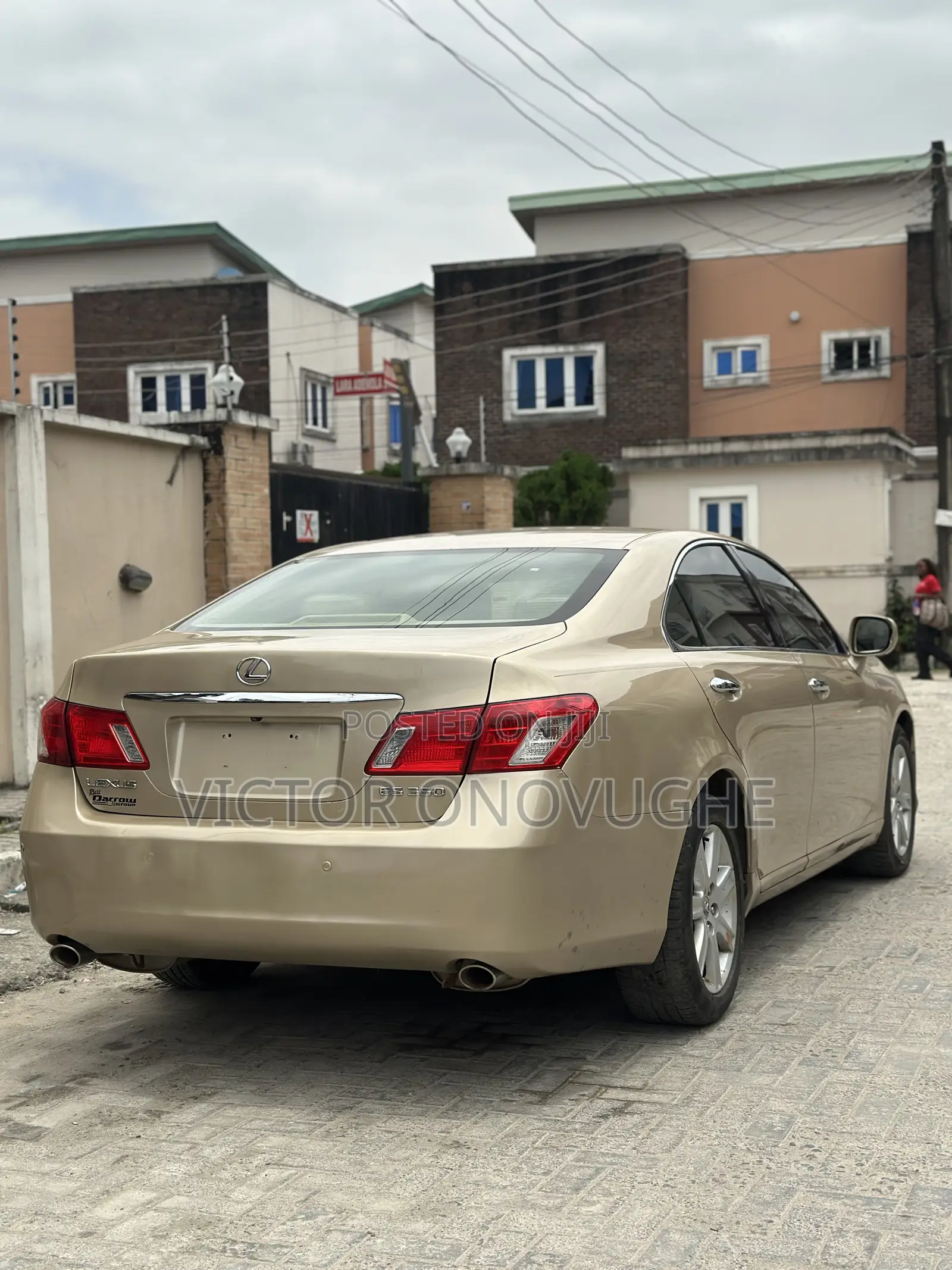 Lexus ES 350 2007 Gold