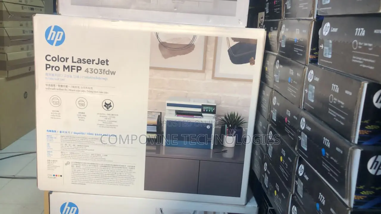 HP Color Laserjet Pro MFP 4303fdw Printer(