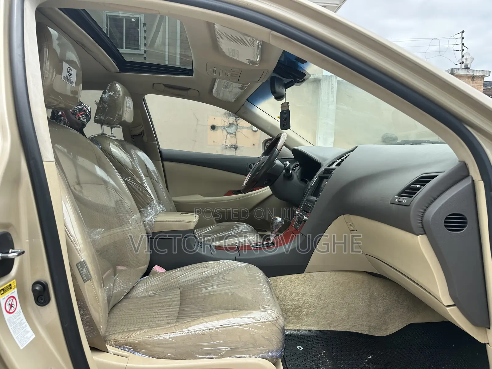 Lexus ES 350 2007 Gold