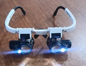 Led Optical Magnifier Goggle