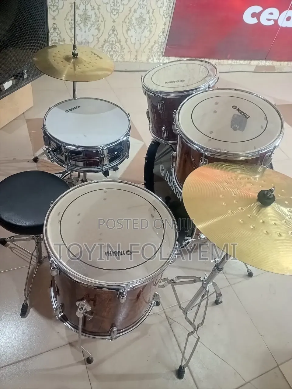 Complete Drum Set . Contact This Lines Or