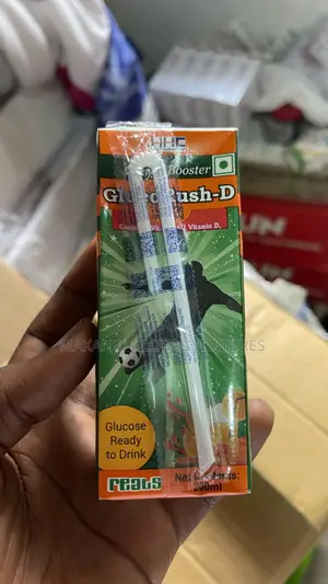 GlucoRush-D Energy Booster (Orange Flavour, 200ml).