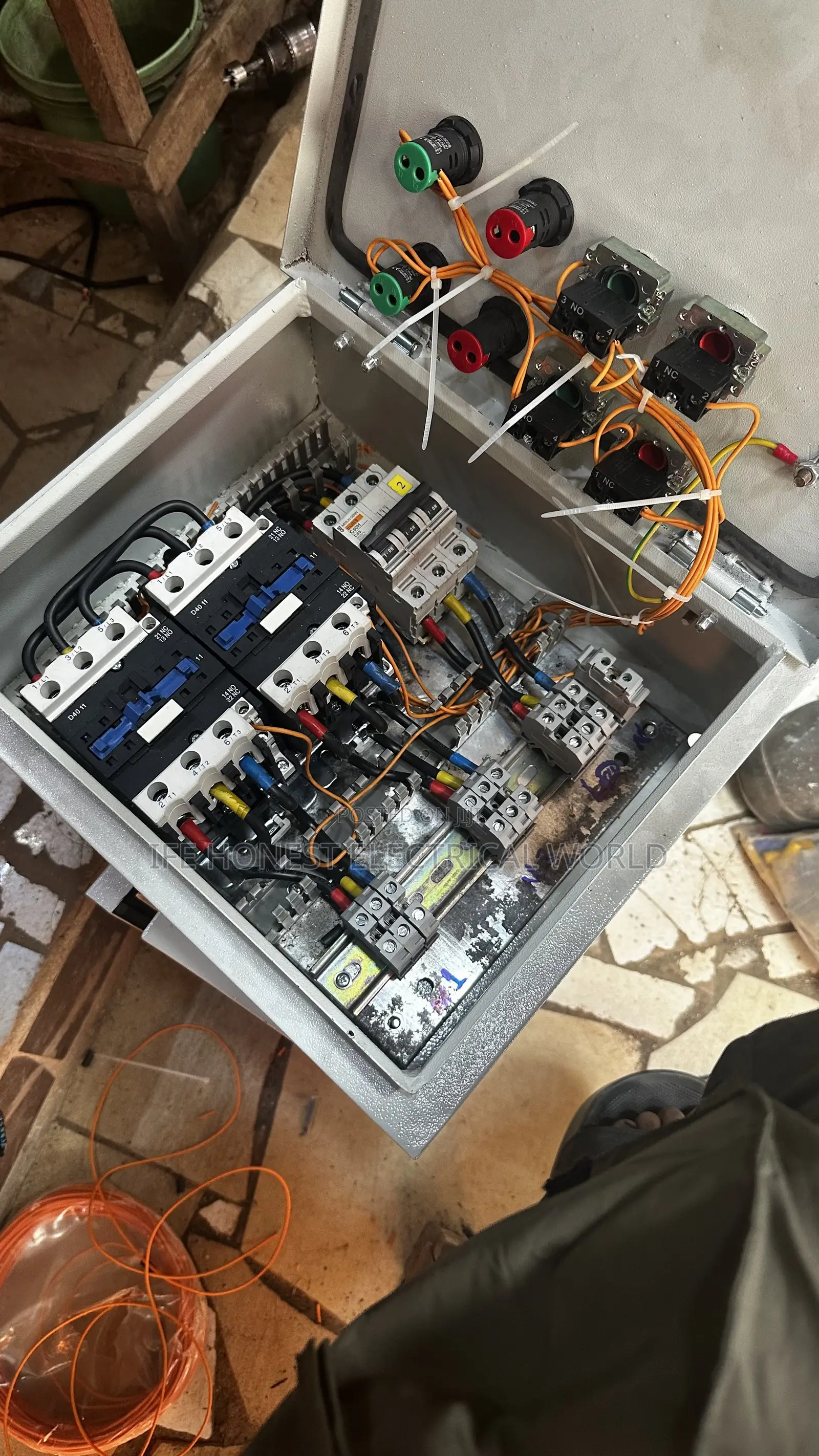 100amps Change Over Panel