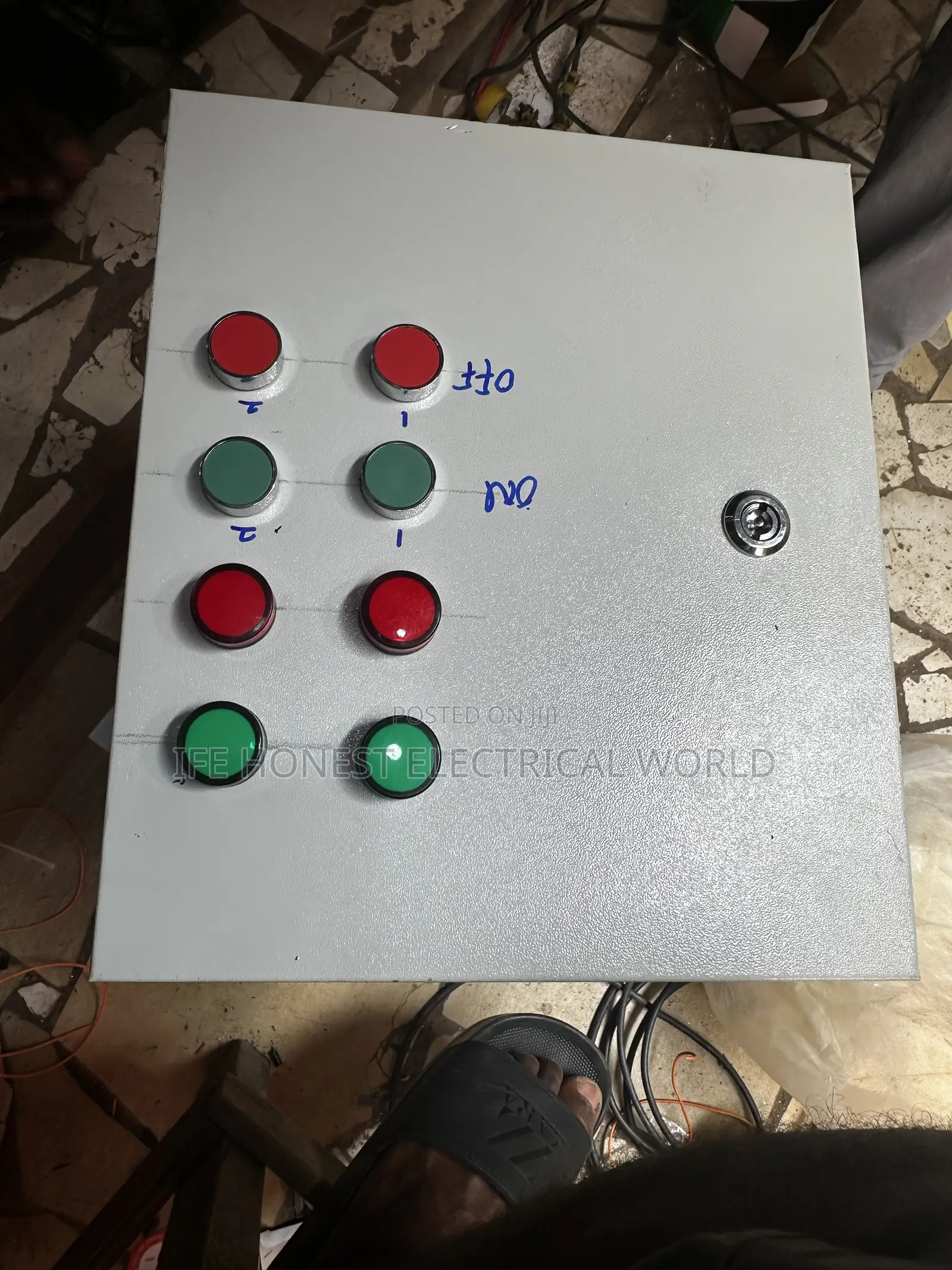 100amps Change Over Panel