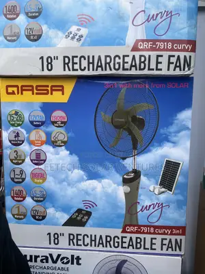 Qasa 18 Inches Fan, QRF-7918 Curvy