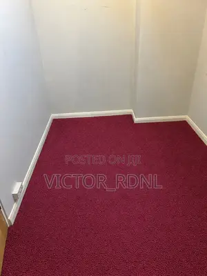 European Red Wall to Wall Rug