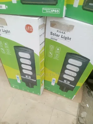 Solar Street Light With Pole 400 Watts
